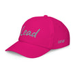 Lead In Silver Embroidery on Kids Baseball Cap