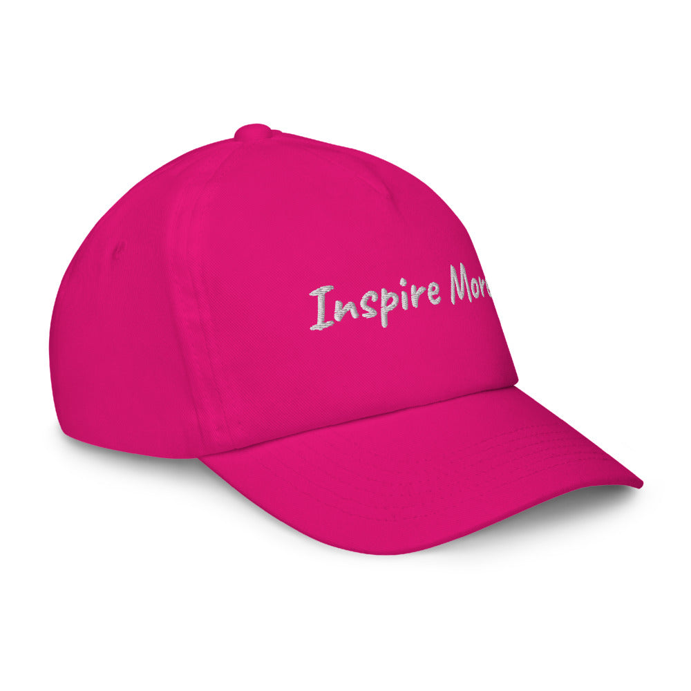 Inspire More In Diamond Embroidery on Kids Baseball Cap