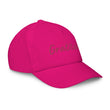 Gratitude In Star Rose Quartz Embroidery on Kids Baseball Cap