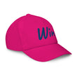 Win In Sapphire Embroidery on Kids Baseball Cap