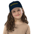 Persistence In Gold Embroidery on Kids Baseball Cap