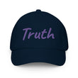 Truth In Amethyst Embroidery on Kids Baseball Cap