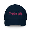 Gratitude In Star Rose Quartz Embroidery on Kids Baseball Cap