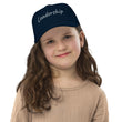 Leadership In Silver Embroidery on Kids Baseball Cap