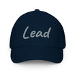 Lead In Silver Embroidery on Kids Baseball Cap