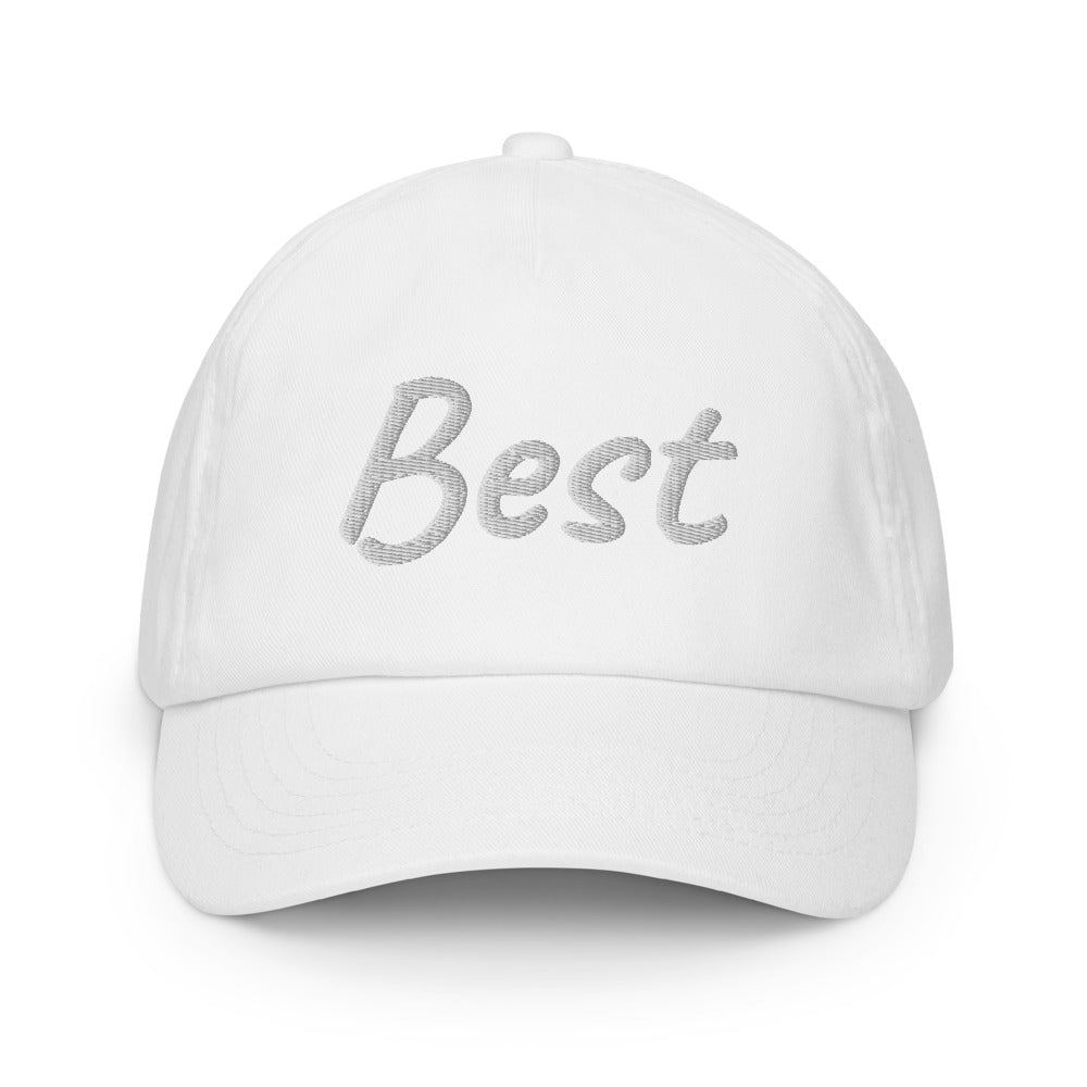 Best In Diamond Embroidery on Kids Baseball Cap