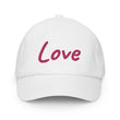 Love In Star Rose Quartz Embroidery on Kids Baseball Cap