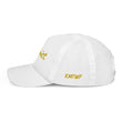 Optimist In Gold Embroidery on Kids Baseball Cap