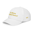 Keep Moving The World Forward In Gold Embroidery on Kids Baseball Cap