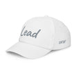 Lead In Silver Embroidery on Kids Baseball Cap