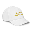 Keep Moving The World Forward In Gold Embroidery on Kids Baseball Cap