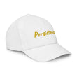 Persistence In Gold Embroidery on Kids Baseball Cap