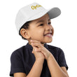 Optimist In Gold Embroidery on Kids Baseball Cap