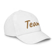 Team In Celluloid Embroidery on Kids Baseball Cap