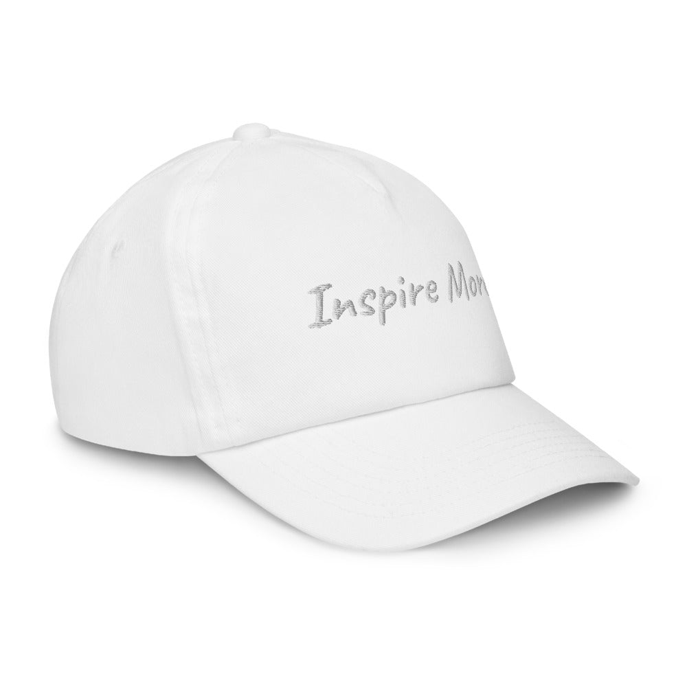 Inspire More In Diamond Embroidery on Kids Baseball Cap