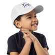 Truth In Amethyst Embroidery on Kids Baseball Cap