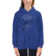 Walk With A Purpose Haiku With Dragonfly on Kids Hoodie