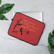 Life Is An Encore Haiku With Wren on Laptop Sleeve