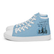 Remember Your Heritage Haiku With Trees on Men's High Top Canvas Shoes