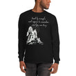 Lead By Example Haiku With Mountain Shrines on Men's Long Sleeve Shirt