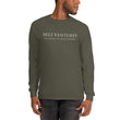 5813 Ventures Logo In Pearl on Men's Long Sleeve Shirt