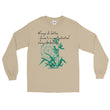 Always Better Haiku With Lilies on Men's Long Sleeve Shirt