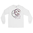 Courage To Begin Haiku With Fish on Men's Long Sleeve Shirt