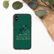 Always Win Now Haiku With Butterfly on Biodegradable iPhone Case