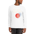 Believe To Win Haiku With Sun Tree on Men's Long Sleeve Shirt