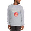 Believe To Win Haiku With Sun Tree on Men's Long Sleeve Shirt