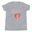 Believe To Win Haiku With Sun Tree on Youth Premium T-Shirt