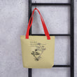 Matsuo Basho Haiku With Bonsai on Tote Bag