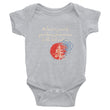 Believe To Win Haiku With Sun Tree on Baby Short Sleeve Bodysuit