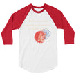 Believe To Win Haiku With Sun Tree on Unisex 3/4 Sleeve Raglan Shirt