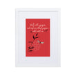 Walk With A Purpose Haiku With Dragonfly on Matte Paper Poster With Mat - Framed