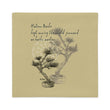 Matsuo Basho Haiku With Bonsai on Premium Pillow Case