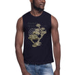 Matsuo Basho Haiku With Bonsai on Men's Muscle Shirt