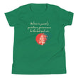 Believe To Win Haiku With Sun Tree on Youth Premium T-Shirt