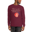 Believe To Win Haiku With Sun Tree on Men's Long Sleeve Shirt