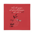 Walk With A Purpose Haiku With Dragonfly on Premium Pillow Case