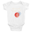 Believe To Win Haiku With Sun Tree on Baby Short Sleeve Bodysuit