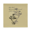 Matsuo Basho Haiku With Bonsai on Basic Pillow Case