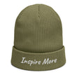 Inspire More In Diamond Embroidery on Organic Beanie