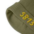 5813 In Gold Embroidery on Organic Beanie