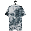 Wealth In Silver Embroidery on Unisex Tie-Dye T-Shirt