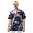 5813 In Gold Embroidery on Unisex Tie-Dye T-Shirt