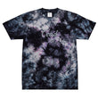 Lead In Silver Embroidery on Unisex Tie-Dye T-Shirt