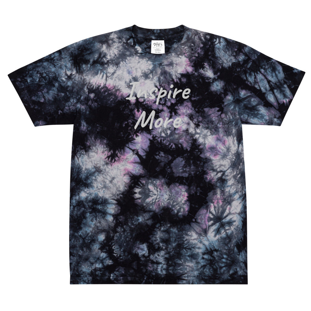 Inspire More In Diamond Embroidery on Unisex Tie-Dye T-Shirt