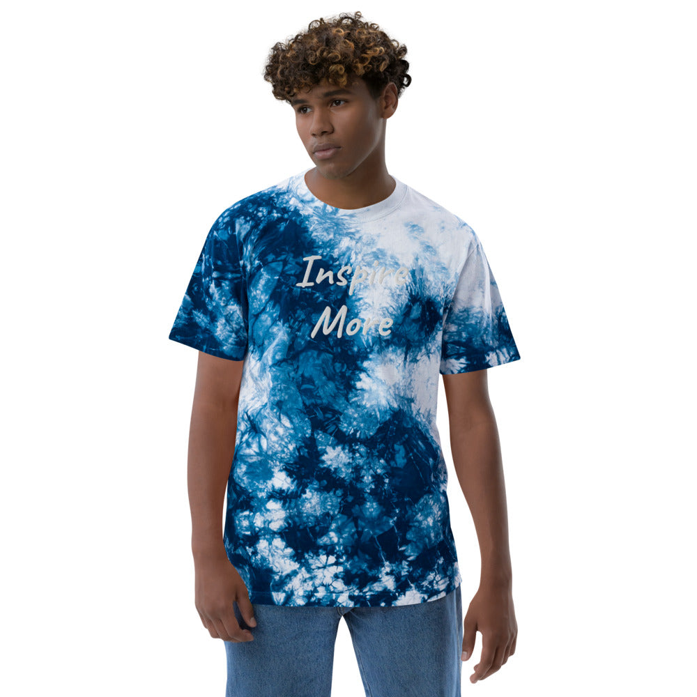 Inspire More In Diamond Embroidery on Unisex Tie-Dye T-Shirt