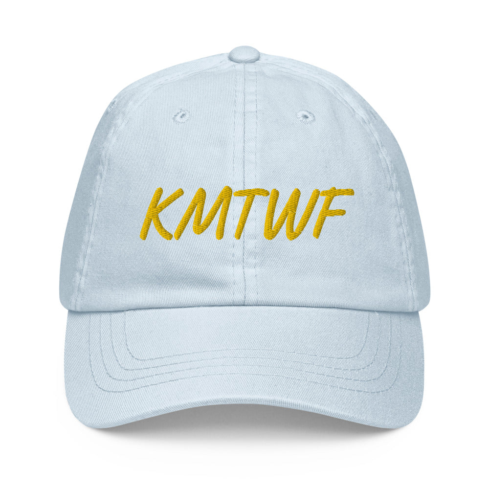 KMTWF In Gold Embroidery on Pastel Baseball Cap